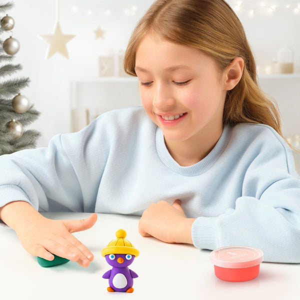 Hey Clay Winter Holidays Set | Christmas Clay Craft Fun | KidzInc Australia 5
