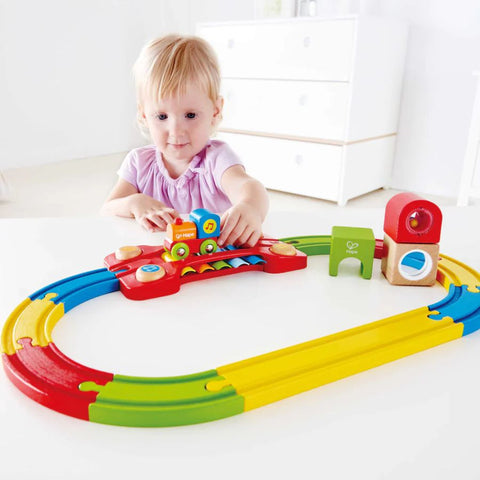 Hape Sensory Railway | Musical Train Set for Toddler Development | KidzInc Australia
