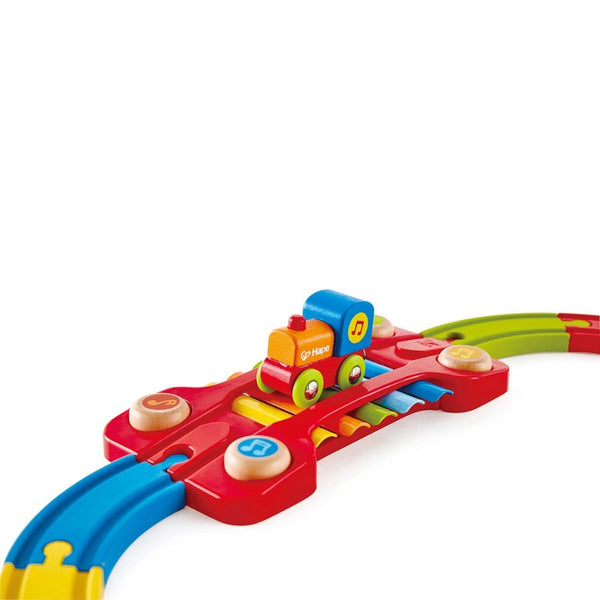 Hape Sensory Railway | Musical Train Set for Toddler Development | KidzInc Australia 4