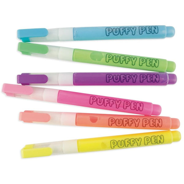 Ooly Magic Puffy Pens – 6 Neon Colours | 3D Art Pens for Kids | KidzInc Australia 4