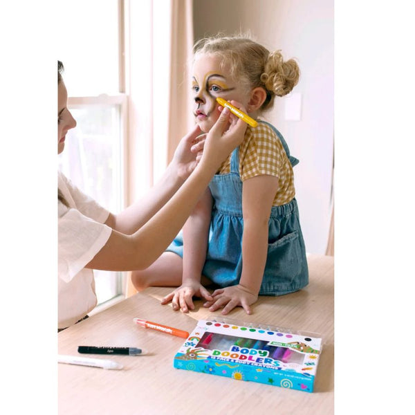 Ooly Body Doodlers – 12 Face & Body Markers for Kids 4 Years + | KidzInc Australia 3
