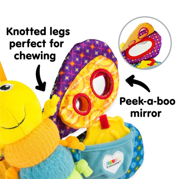 Lamaze - Freddie the Firefly - Engaging Soft Toy for Sensory Play | KidzInc Australia 4