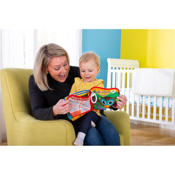 Lamaze Peek A Boo Forest Soft Book - Interactive Baby Book | KidzInc Australia 5