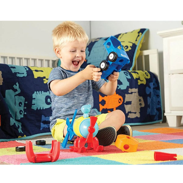 Learning Resources 1-2-3 Build It! Rocket-Train-Helicopter | KidzInc Australia 2
