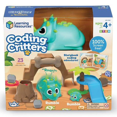 Learning Resources Coding Critters Rumble & Bumble Packaging | KidzInc Australia