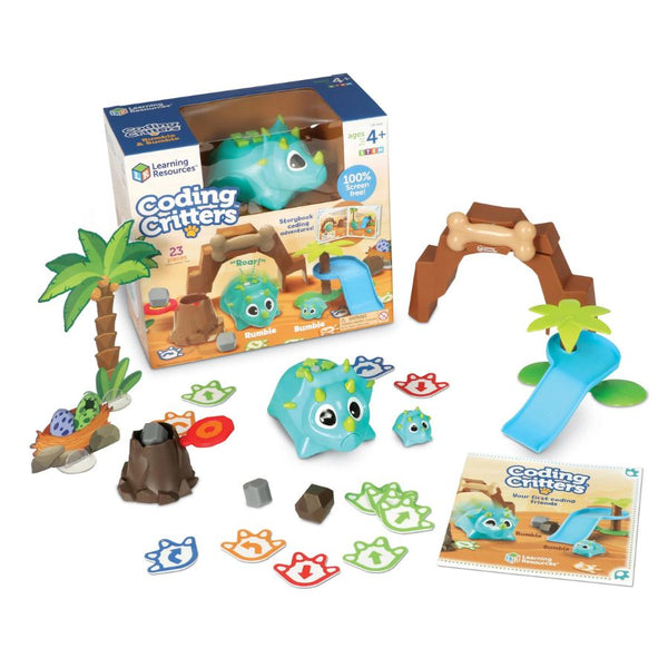 Learning Resources Coding Critters Rumble & Bumble Package and Contents | KidzInc Australia