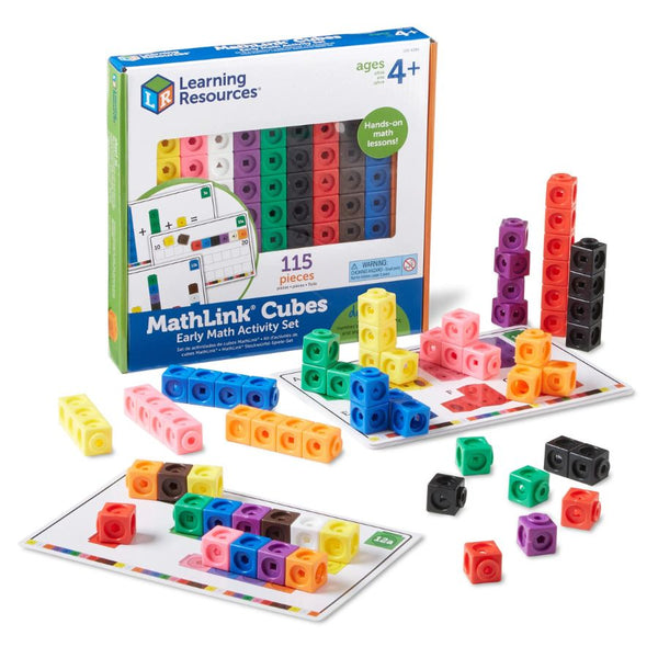 Learning Resources Mathlink Cubes Early Math Activity Set | KidzInc Australia