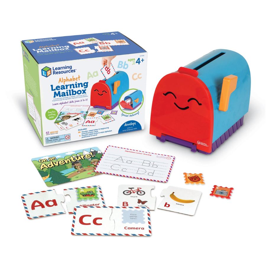 Learning Resources Alphabet Learning Mailbox KidzInc Australia