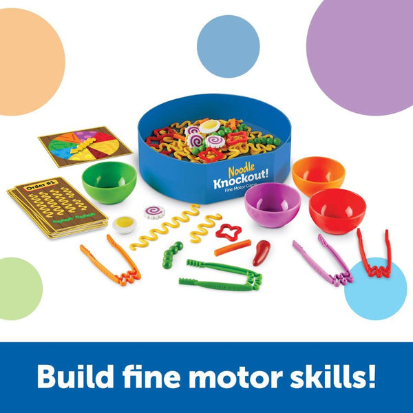 Learning Resources Noodle Knockout Fine Motor Game | KidzInc Australia 2