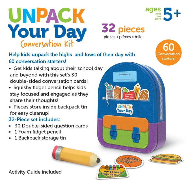 Learning Resources Unpack Your Day Conversation Kit | Social-Emotional Learning Toy | KidzInc Australia 6