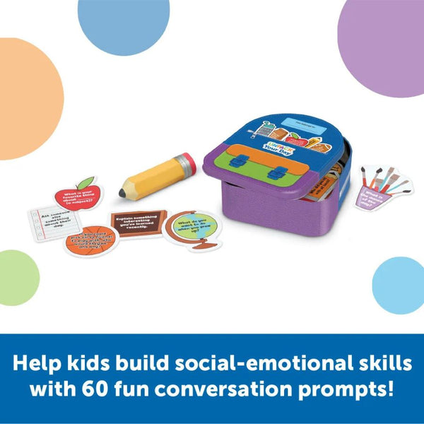 Learning Resources Unpack Your Day Conversation Kit | Social-Emotional Learning Toy | KidzInc Australia 3