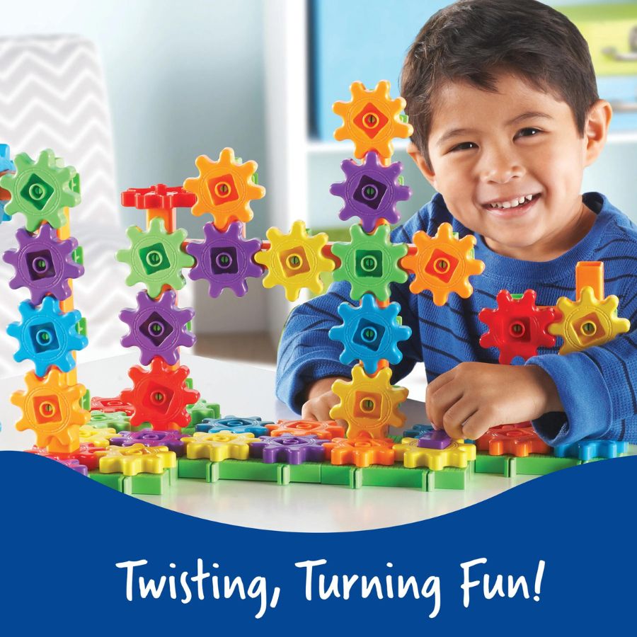 Learning Resources Gears! Gears! Gears! Deluxe Building Set 100 Pieces