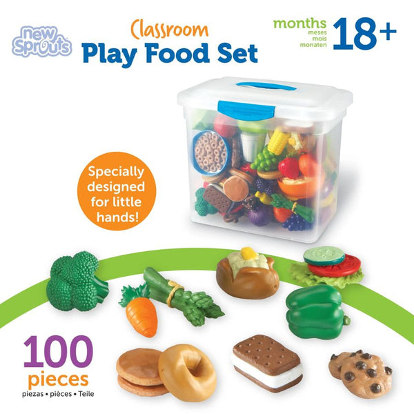 Learning Resources - New Sprouts: Classroom Play Food Set