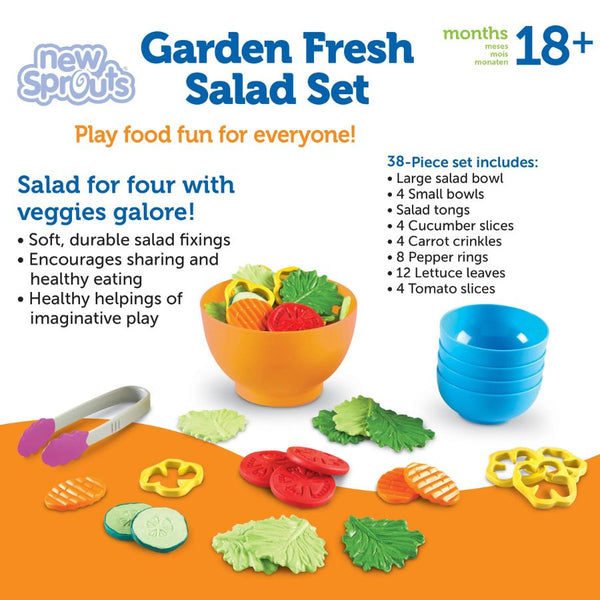 Learning Resources New Sprouts Garden Fresh Salad Set | KidzInc Australia 6
