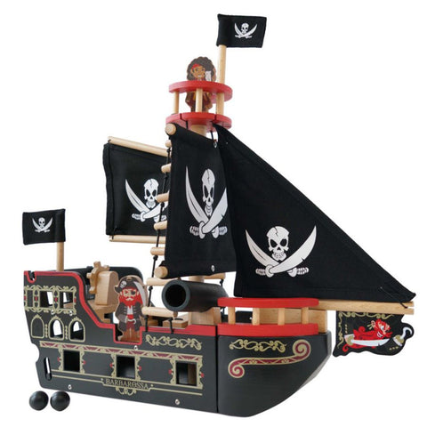 Le Toy Van - Barbarossa Ship | KidzInc Australia | Online Educational Toy Store