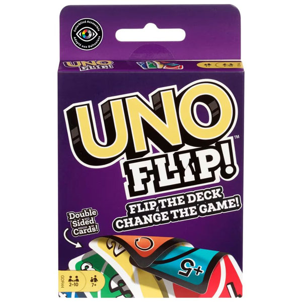 Mattel Games UNO FLIP! Card Game – Fun Family Game for Kids 7+ | KidzInc Australia