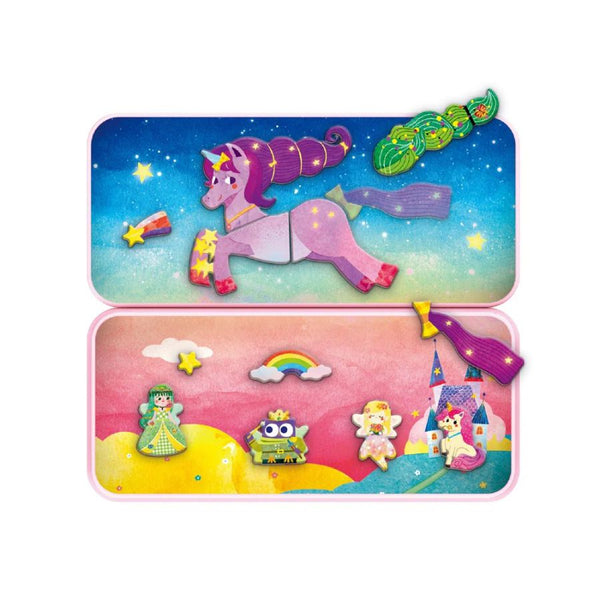 mierEdu Travel Magnetic Box – Unicorns | Creative Learning Toy | KidzInc Australia 3