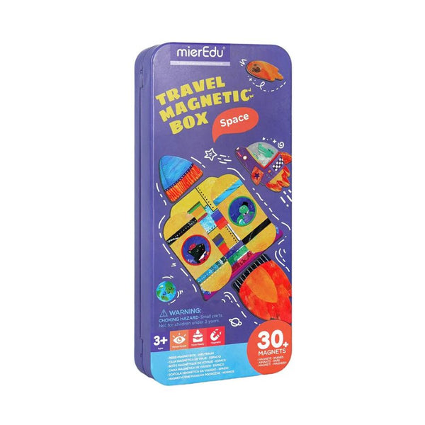 mierEdu Travel Magnetic Box – Space Odyssey | Educational Toy | KidzInc Australia