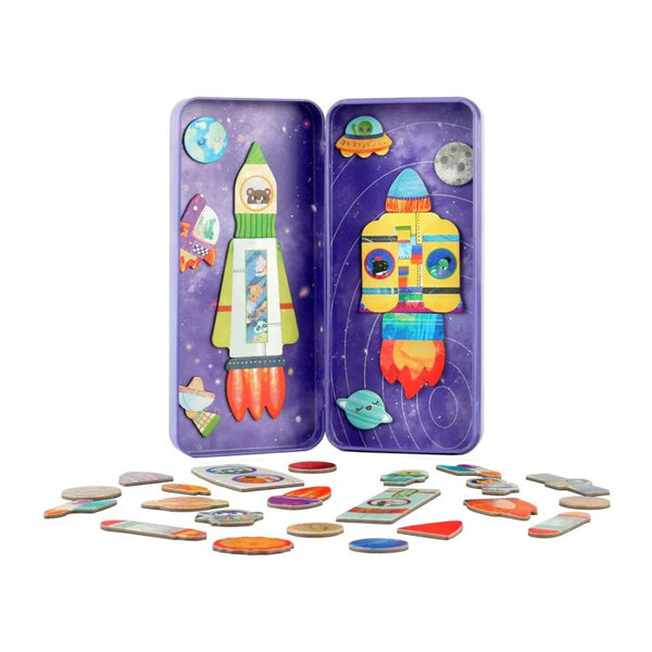 mierEdu Travel Magnetic Box – Space Odyssey | Educational Toy | KidzInc Australia 2