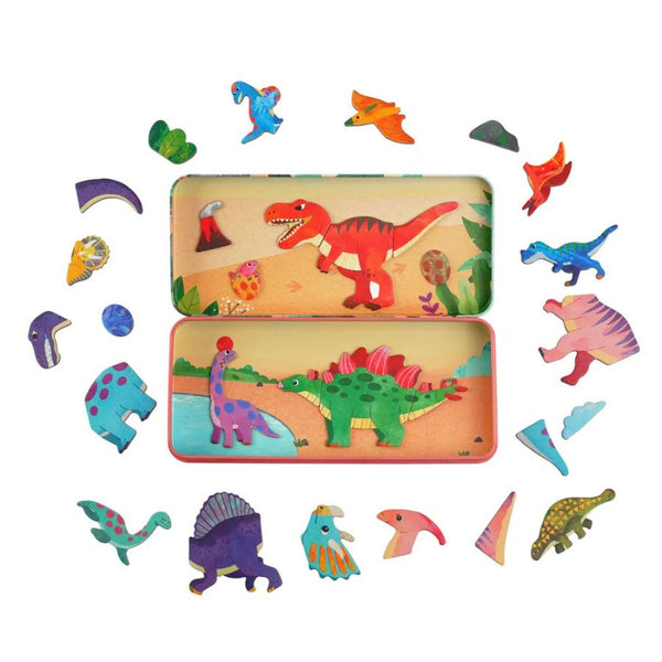 mierEdu Travel Magnetic Box – Dinosaur Land | Creative Play for Kids | KidzInc Australia 2
