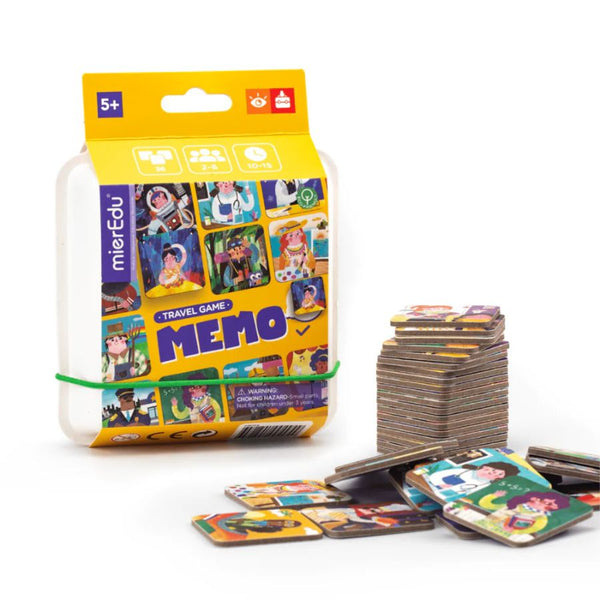 mierEdu Memo Travel Game | Compact Memory Game for Kids | KidzInc Australia 2