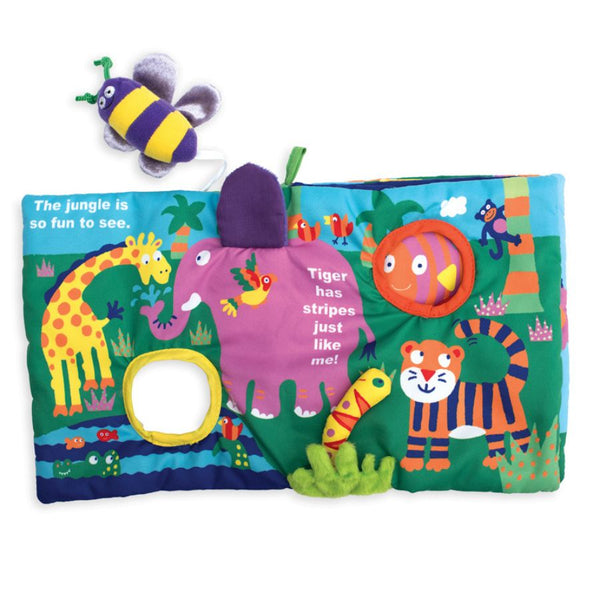 Manhattan Toy Company Buzzing Through Fabric Book | KidzInc Australia 4