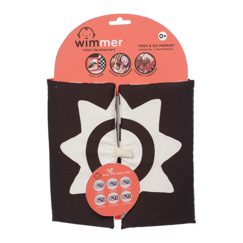 Manhattan Toy Wimmer Peek & Go Mirror | Baby Travel Toy | KidzInc Australia