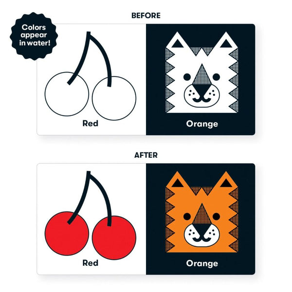 Mudpuppy Magic Bath Book What Colour Am I? | Colour-Changing Bath Book | KidzInc Australia 3