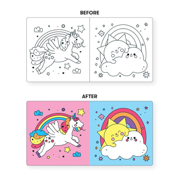 Mudpuppy Magic Bath Book Unicorn – Colour Changing Fun | KidzInc Australia 2
