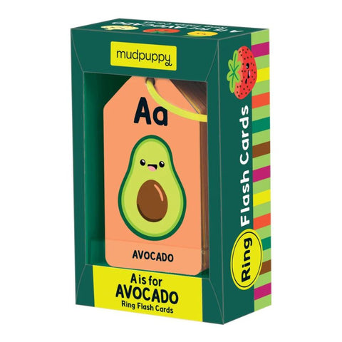 Mudpuppy ABC of Food Flash Cards – Learn the Alphabet with Fun | KidzInc Australia