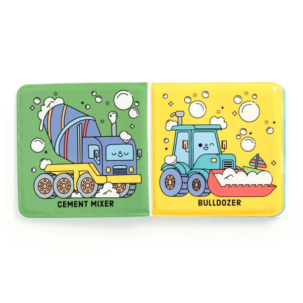 Mudpuppy Colour Magic Bath Book I Dig Bubbles – Construction Fun | KidzInc Australia 2