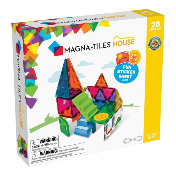 Magna-Tiles House 28 Piece Set | Magnetic Tiles Australia | KidzInc