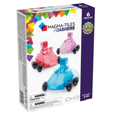 Magna-Tiles Dashers 6 Piece Set | Magnetic Tiles | KidzInc Australia