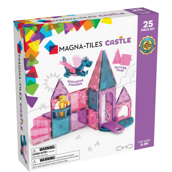 Magna-Tiles - Castle 25-Piece Magnetic Construction Set