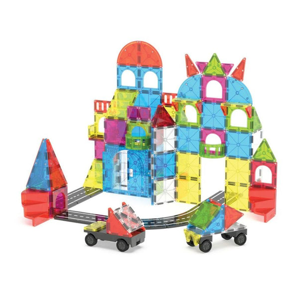 MAGNA-TILES City Centre 110-Piece Set | Create a Magnetic Metropolis | KidzInc Australia 3