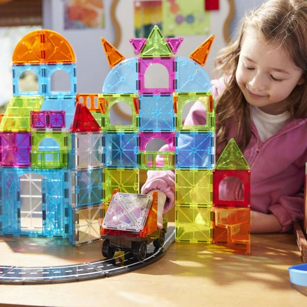 MAGNA-TILES City Centre 110-Piece Set | Create a Magnetic Metropolis | KidzInc Australia 2