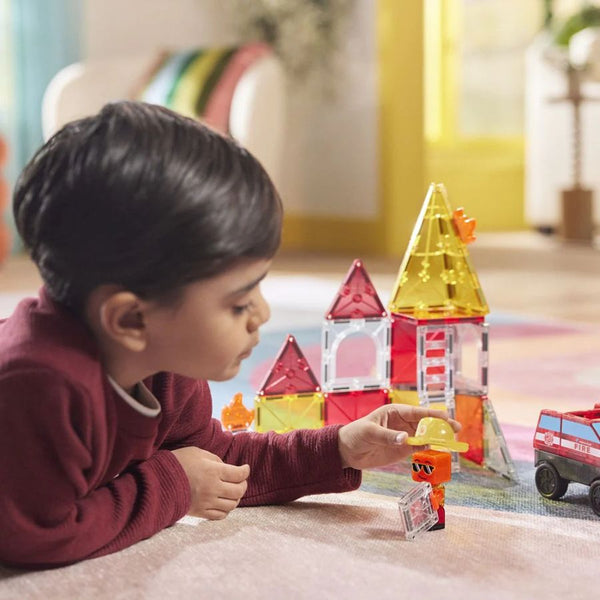 Magna-Tiles Fire Rescue 27 Piece | Build, Play & Save the Day | KidzInc Australia 2