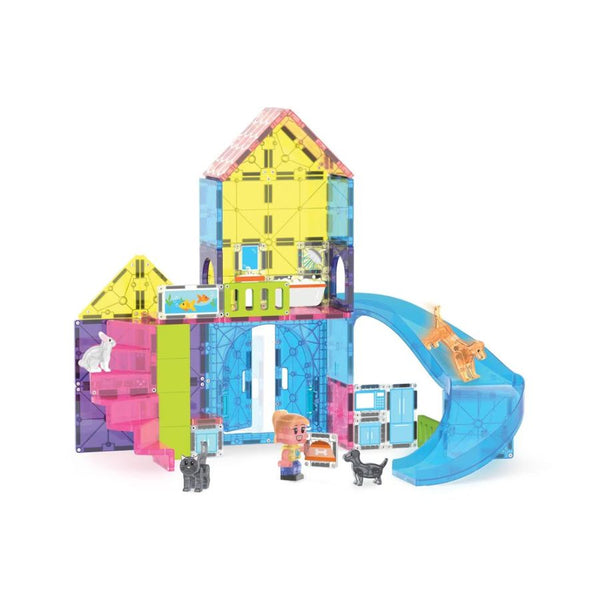 Magna-Tiles Pet Playhouse 50-Piece Magnetic Construction Set | KidzInc Australia 2