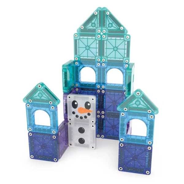 Magna-Tiles microMAGS Winter Wonder 26-Piece Travel Set | KidzInc Australia 3