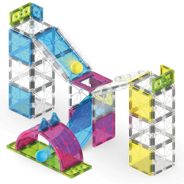 Magna-Tiles Rail Racers Max | 80-Piece Magnetic Track Set | KidzInc Australia 2