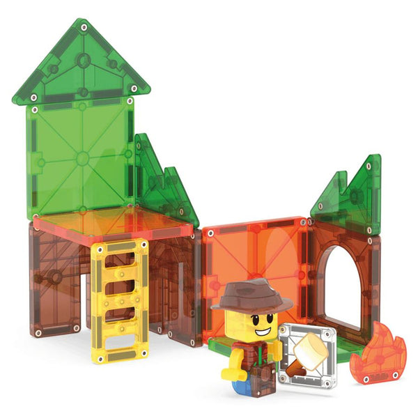 Magna-Tiles Camp Out 16 Piece | Magnetic Tile Camping Building Set | KidzInc Australia 3