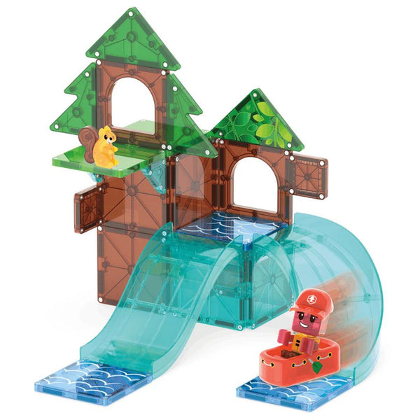 Magna-Tiles Raging Rapids 27 Piece | Magnetic Tile River Set | KidzInc Australia 3