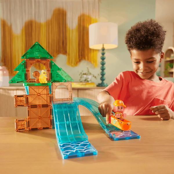 Magna-Tiles Raging Rapids 27 Piece | Magnetic Tile River Set | KidzInc Australia 2