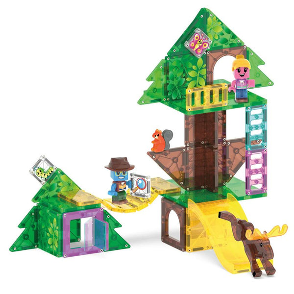 Magna-Tiles Treetop Adventure 42 Piece | Magnetic Tiles Forest Set | KidzInc Australia 3
