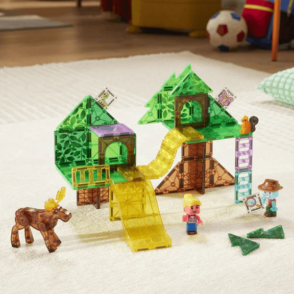 Magna-Tiles Treetop Adventure 42 Piece | Magnetic Tiles Forest Set | KidzInc Australia 2