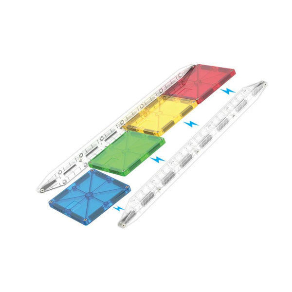 MAGNA-TILES Rail Racers Rail Pack - Expansion Set for Magnetic Tiles | KidzInc Australia 3