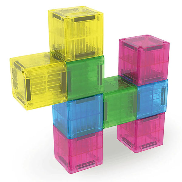 Magna-Tiles microMAGS Cubes 9-Piece Set | Ages 2 Years + | KidzInc Australia 3