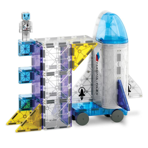 Magna-Tiles Space+microMAGS 32 Piece Magnetic Construction Set | KidzInc Australia 2