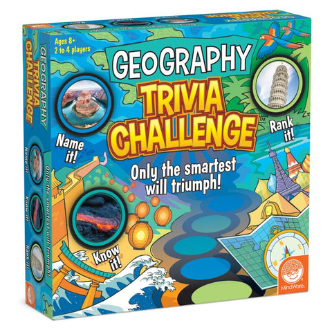 Mindware Geography Trivia Challenge Game | KidzInc Australia