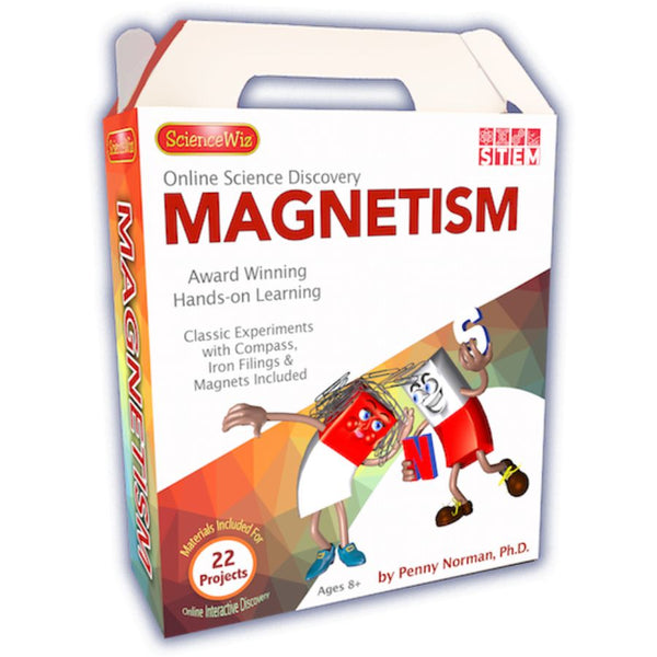 ScienceWiz Online Science Discovery Magnetism Kit| Science Kit | KidzInc Australia